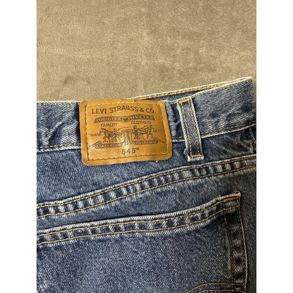 Vintage Levi Jeans Mens 40x38 Orange Tab 545 Loose‎ Fit Straight Leg Cotton 90s - Picture 9 of 9